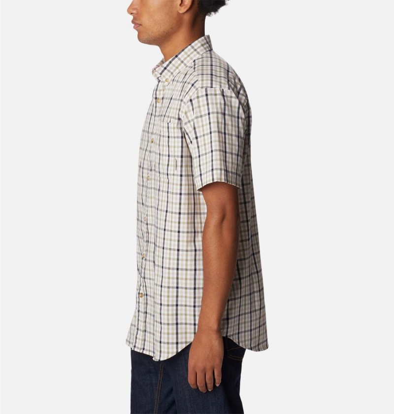 Columbia Rapid Rivers II Short Sleeve Men's Shirt Khaki | AHTBCI-570