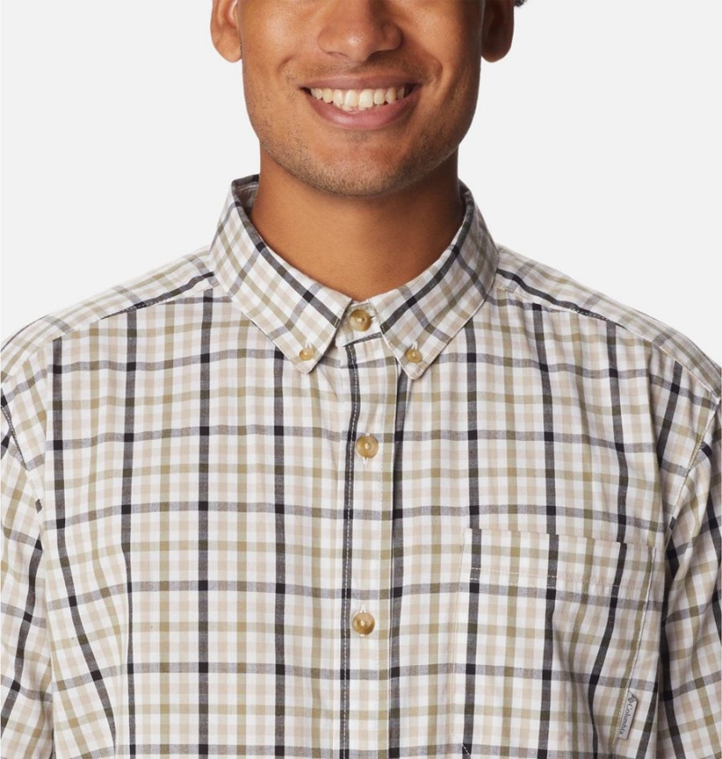 Columbia Rapid Rivers II Short Sleeve Men's Shirt Khaki | AHTBCI-570