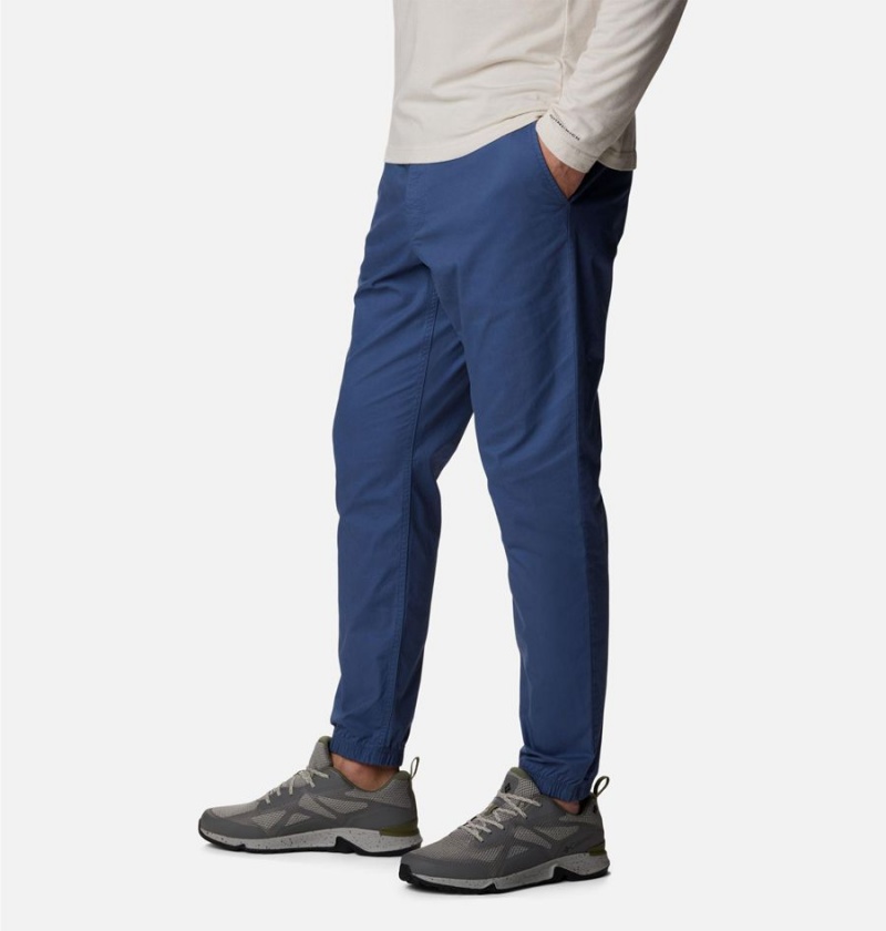 Columbia Rapid Rivers Joggers Men's Pants Blue | KPEUDS-234