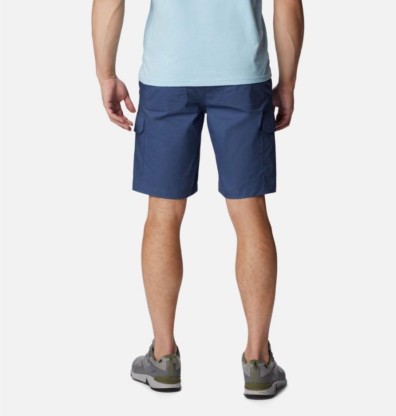 Columbia Rapid Rivers Men's Shorts Blue | GFYPDE-653