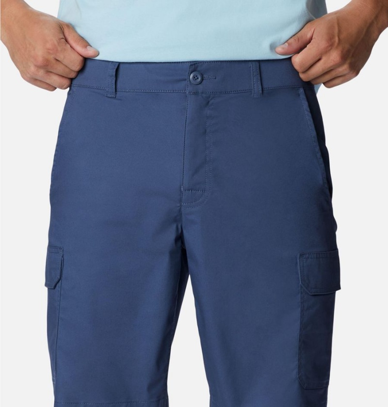 Columbia Rapid Rivers Men's Shorts Blue | GFYPDE-653
