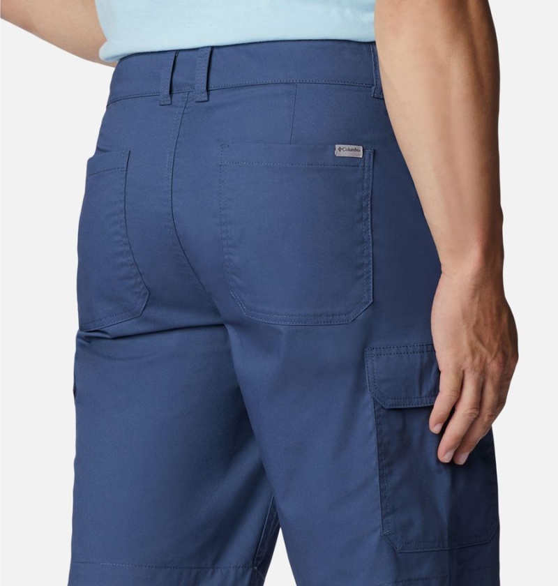 Columbia Rapid Rivers Men's Shorts Blue | GFYPDE-653