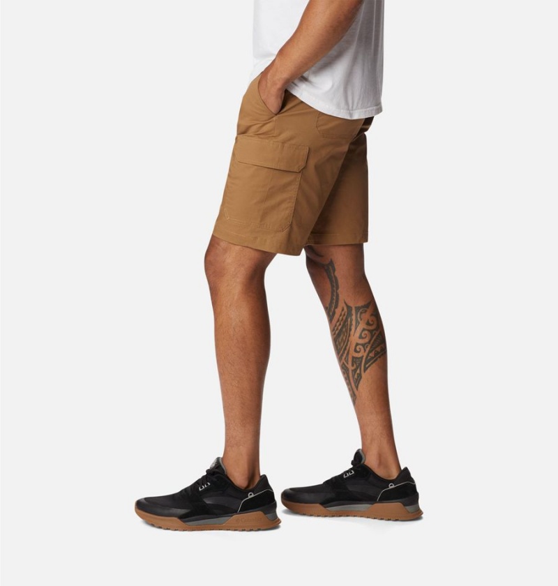 Columbia Rapid Rivers Men's Shorts Brown | JMEYHV-730