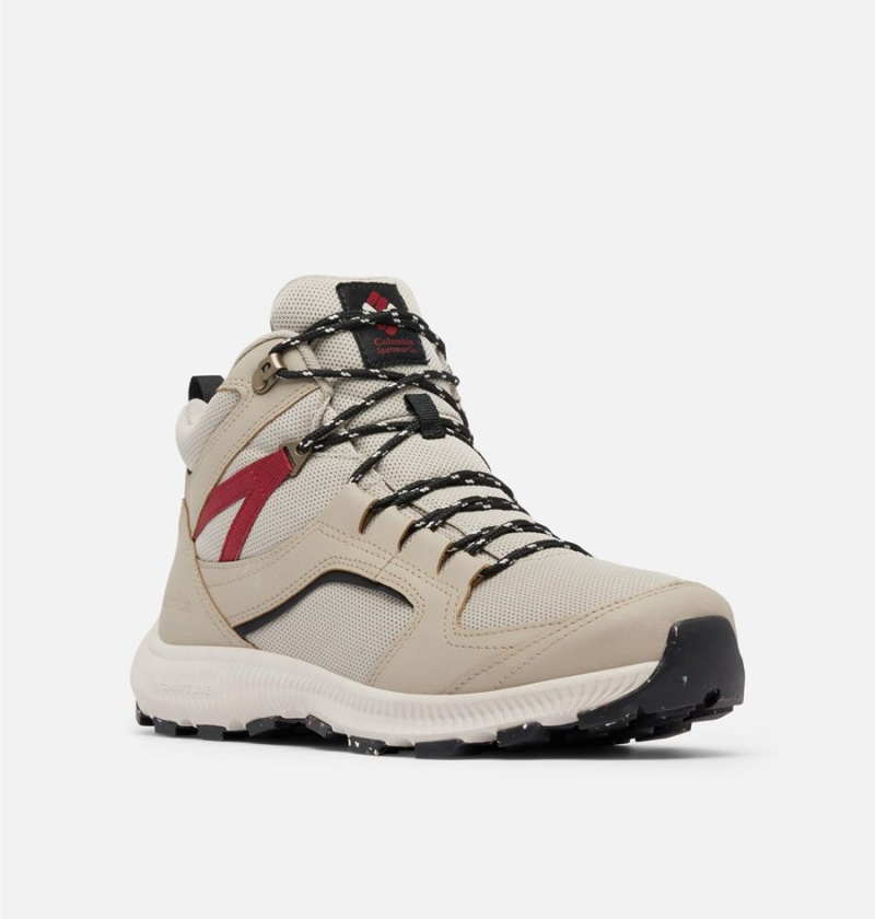 Columbia Re-Peak Mid Men's Hiking Shoes Beige | QUIXJK-239