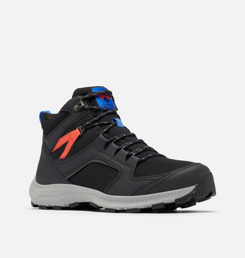 Columbia Re-Peak Mid Men's Hiking Shoes Black | ZHXYMQ-237