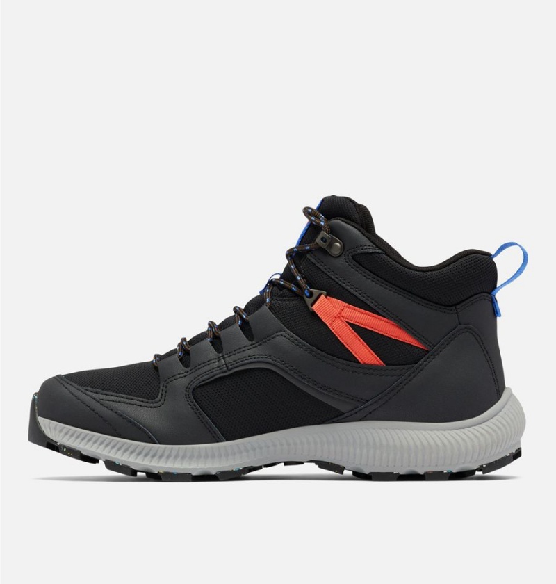 Columbia Re-Peak Mid Men's Hiking Shoes Black | ZHXYMQ-237