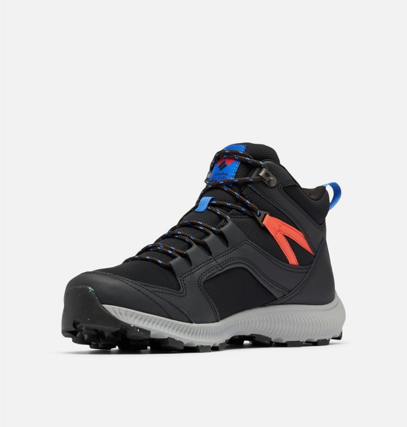 Columbia Re-Peak Mid Men's Hiking Shoes Black | ZHXYMQ-237