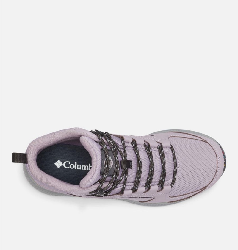 Columbia Re-Peak Mid Women's Hiking Shoes Purple | ZDPVMA-672