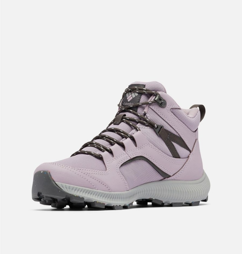 Columbia Re-Peak Mid Women's Hiking Shoes Purple | ZDPVMA-672