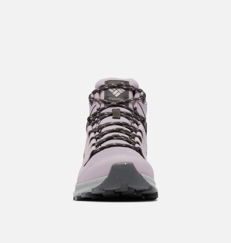 Columbia Re-Peak Mid Women's Hiking Shoes Purple | ZDPVMA-672