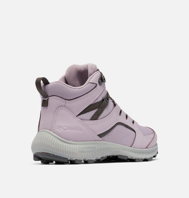 Columbia Re-Peak Mid Women's Hiking Shoes Purple | ZDPVMA-672
