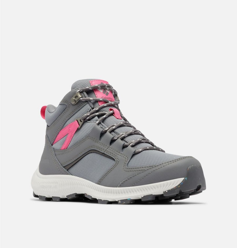 Columbia Re-Peak Mid Women's Hiking Shoes Grey | KZACHO-793