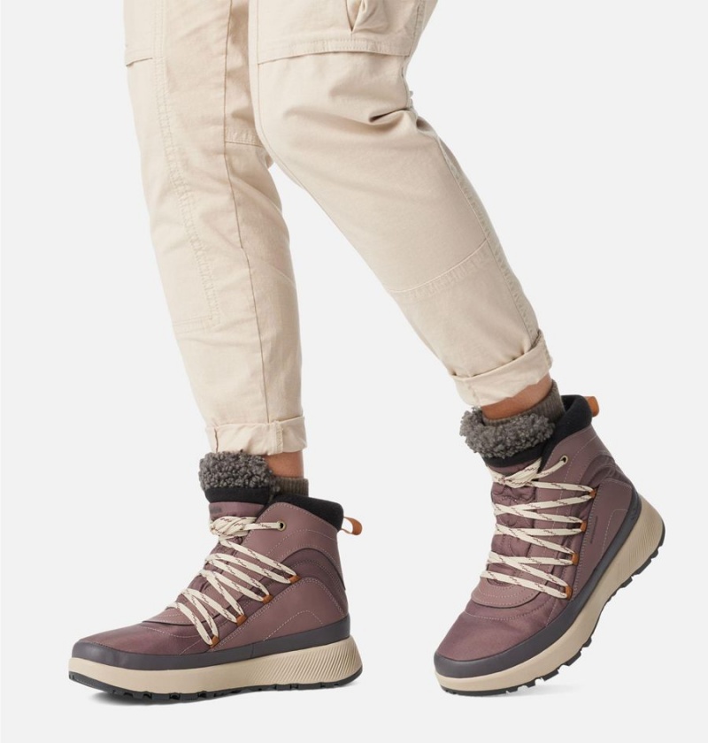 Columbia Red Hills Omni Heat Women's Boots Brown | SUJGWO-256