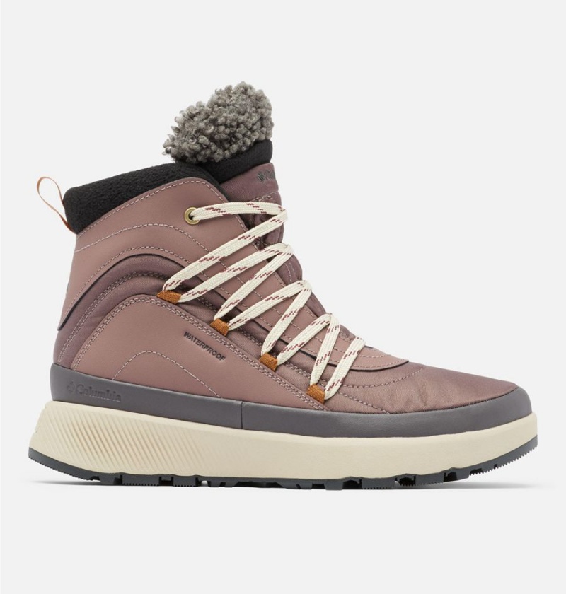 Columbia Red Hills Omni Heat Women\'s Boots Brown | SUJGWO-256