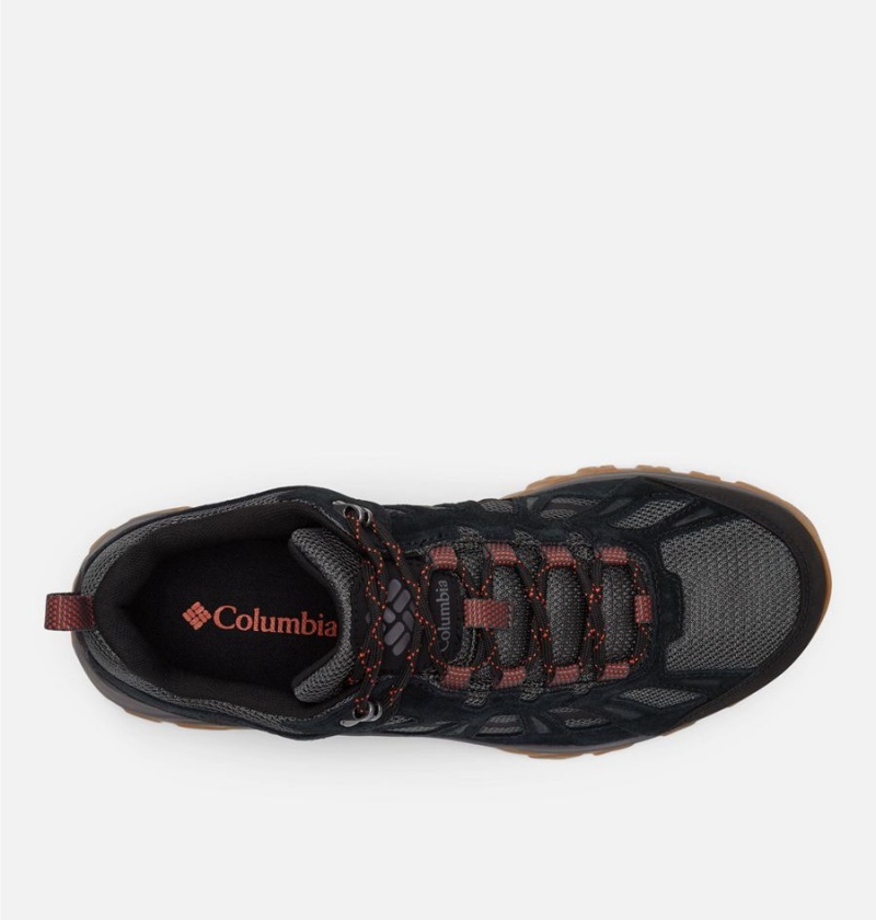 Columbia Redmond III Low Waterproof Men's Hiking Shoes Grey | JHQFUR-312