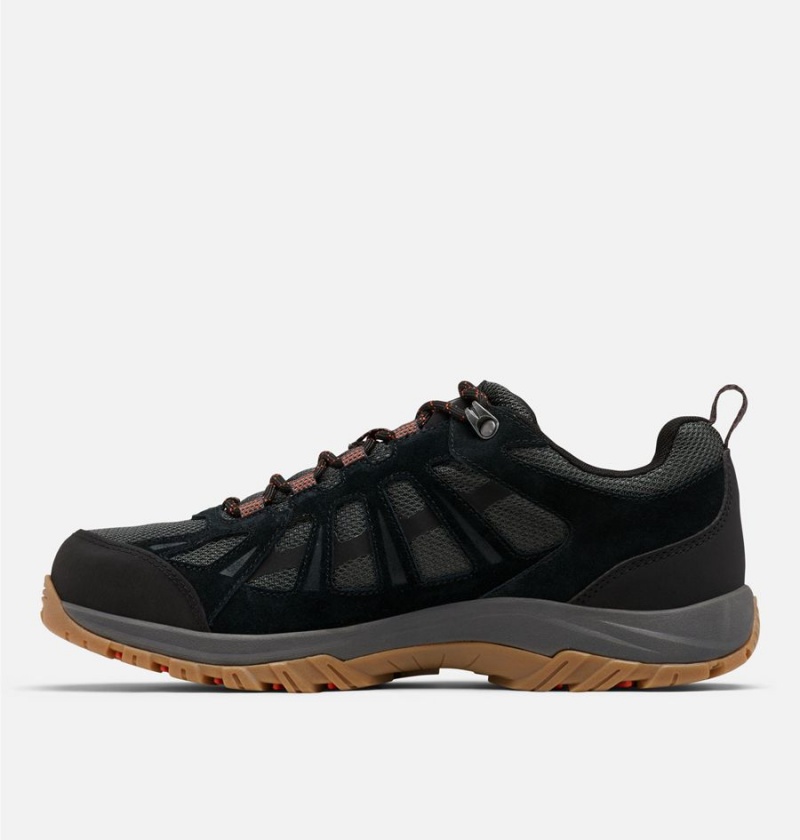 Columbia Redmond III Low Waterproof Men's Hiking Shoes Grey | JHQFUR-312