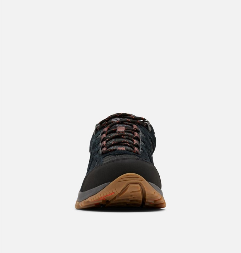 Columbia Redmond III Low Waterproof Men's Hiking Shoes Grey | JHQFUR-312