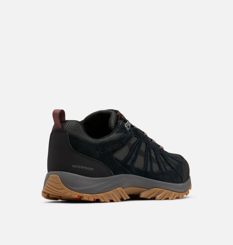 Columbia Redmond III Low Waterproof Men's Hiking Shoes Grey | JHQFUR-312