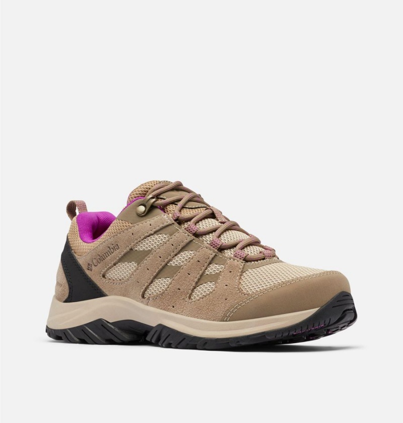 Columbia Redmond III Low Waterproof Women's Hiking Shoes Brown | IVDWHM-681