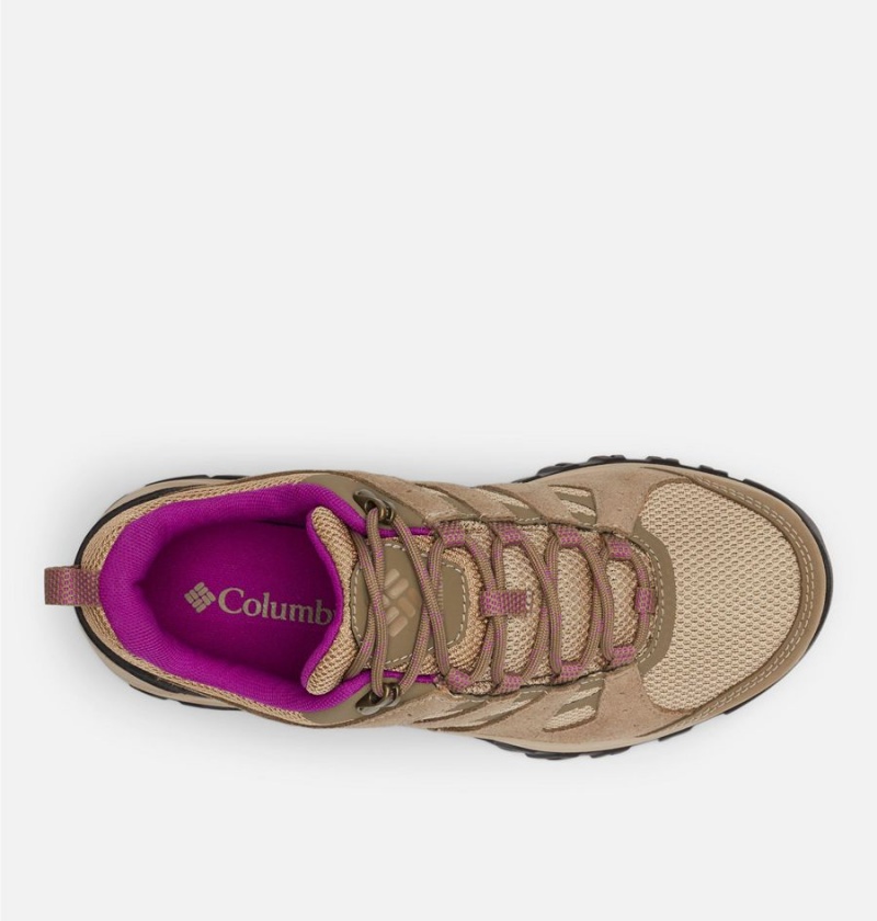 Columbia Redmond III Low Waterproof Women's Hiking Shoes Brown | IVDWHM-681