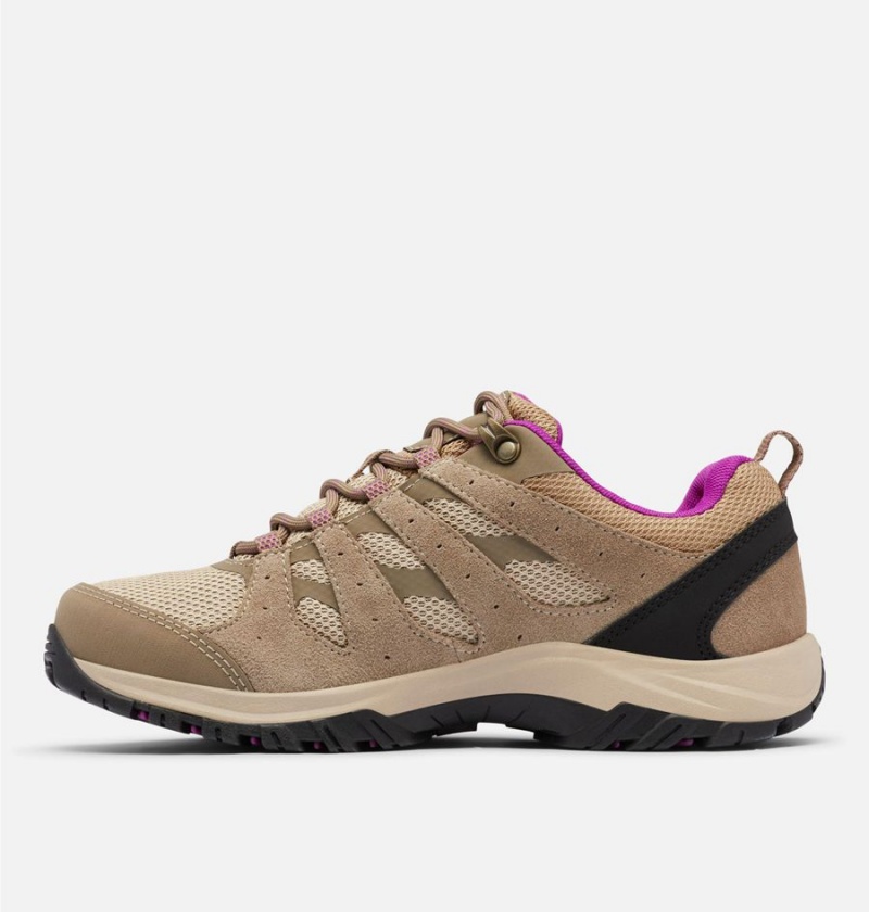 Columbia Redmond III Low Waterproof Women's Hiking Shoes Brown | IVDWHM-681