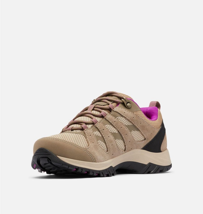 Columbia Redmond III Low Waterproof Women's Hiking Shoes Brown | IVDWHM-681