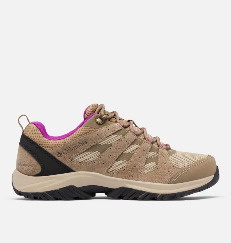 Columbia Redmond III Low Waterproof Women\'s Hiking Shoes Brown | IVDWHM-681