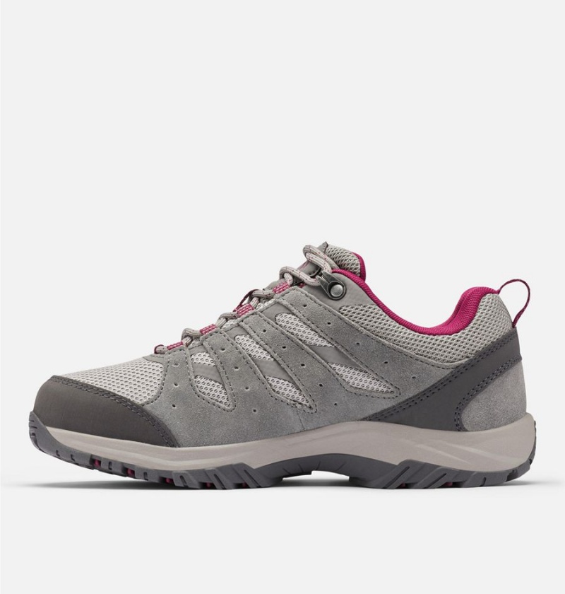 Columbia Redmond III Low Waterproof Women's Hiking Shoes Grey | YRJMPZ-754