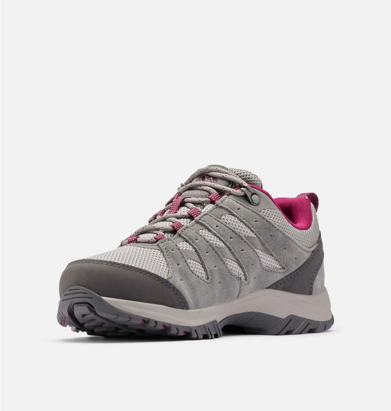 Columbia Redmond III Low Waterproof Women's Hiking Shoes Grey | YRJMPZ-754