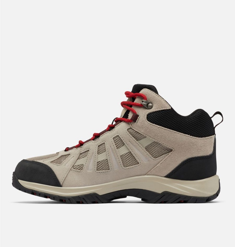 Columbia Redmond III Mid Waterproof Men's Hiking Shoes Grey | OCTVPQ-320