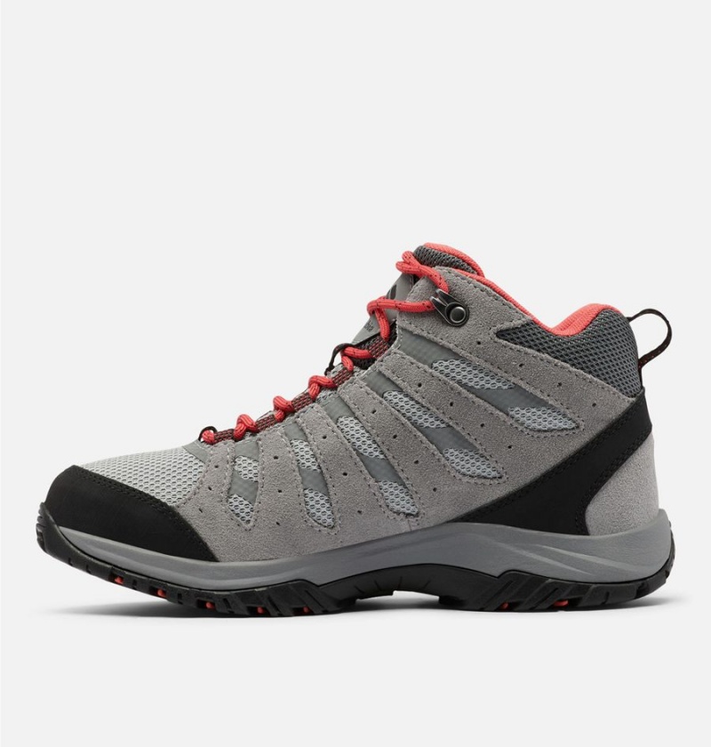 Columbia Redmond III Mid Waterproof Women's Hiking Shoes Grey | AHWCOV-908
