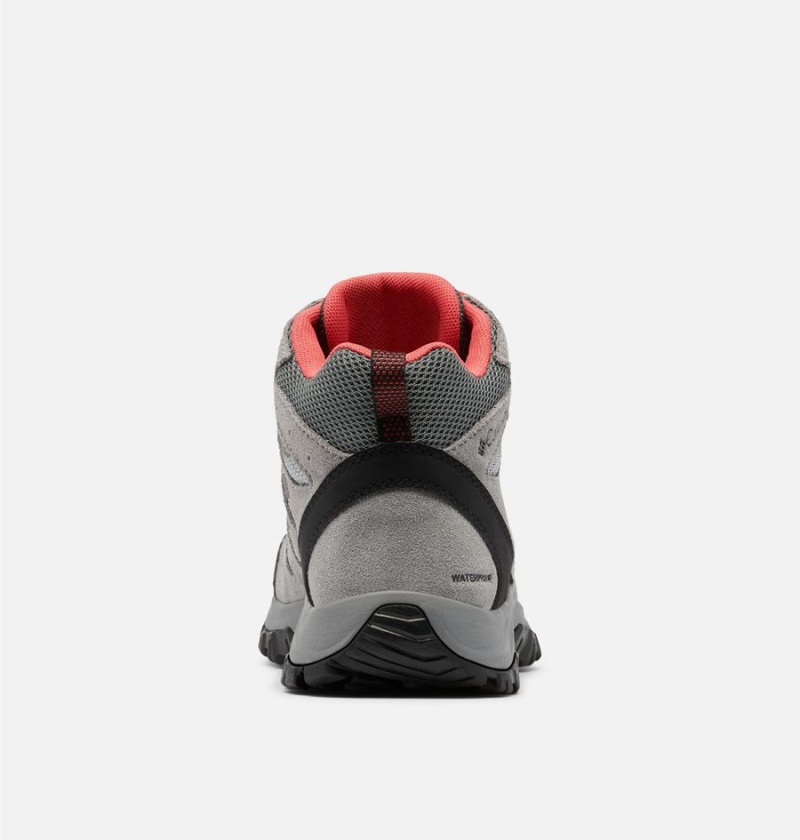 Columbia Redmond III Mid Waterproof Women's Hiking Shoes Grey | AHWCOV-908