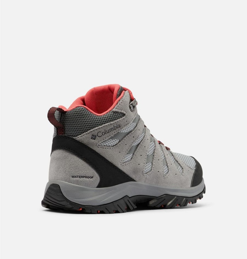 Columbia Redmond III Mid Waterproof Women's Hiking Shoes Grey | AHWCOV-908