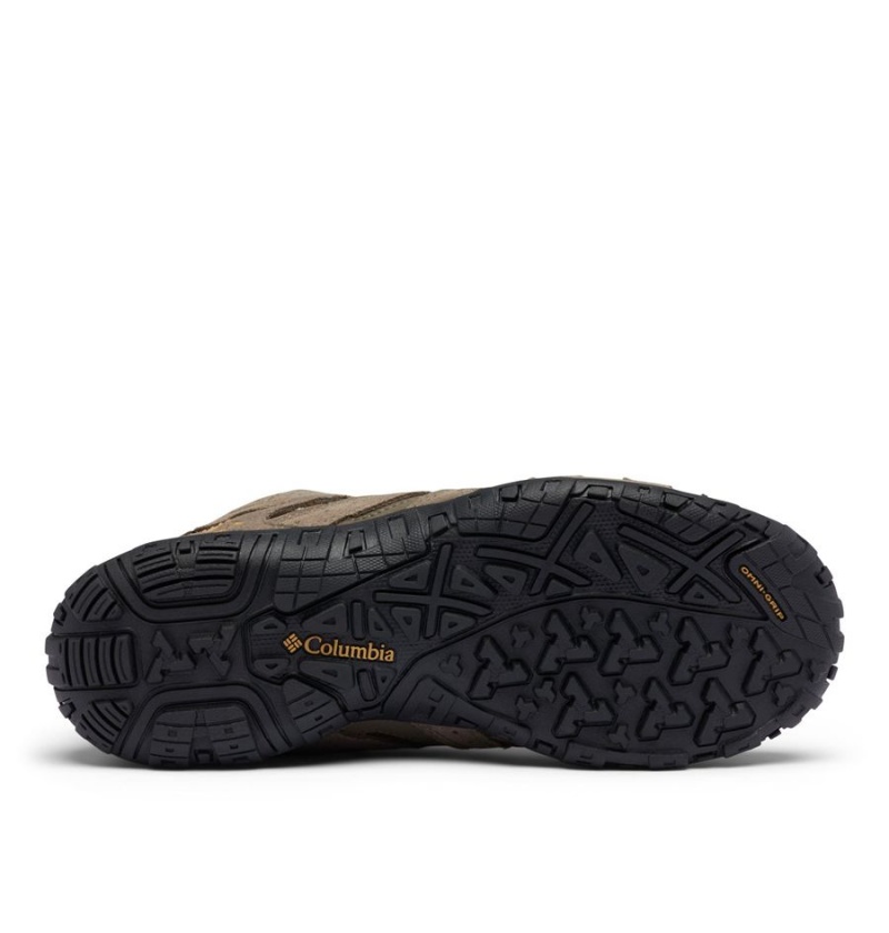 Columbia Redmond Mid Waterproof Men's Hiking Shoes Brown | OPTIGD-910