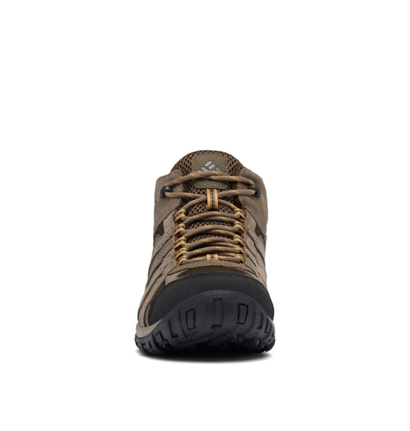 Columbia Redmond Mid Waterproof Men's Hiking Shoes Brown | OPTIGD-910
