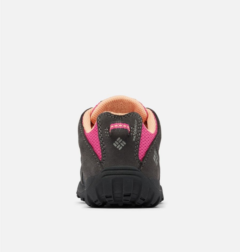 Columbia Redmond Waterproof Kids' Sneakers Pink | JDLWEC-308