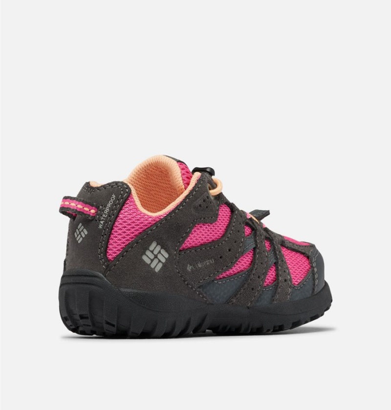 Columbia Redmond Waterproof Kids' Sneakers Pink | JDLWEC-308