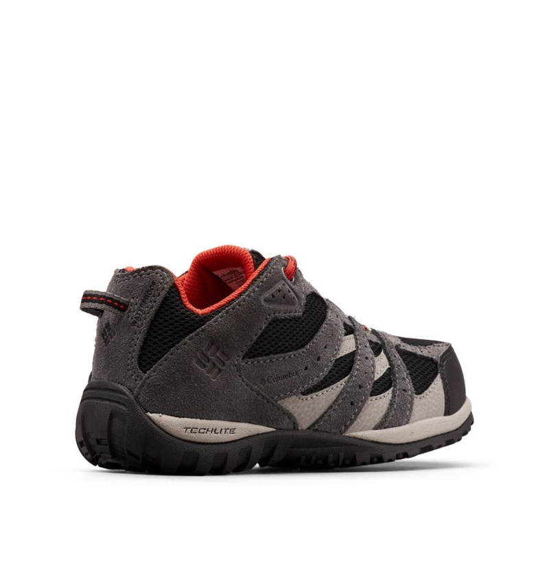 Columbia Redmond Waterproof Kids' Sneakers Black | XDMOPG-634