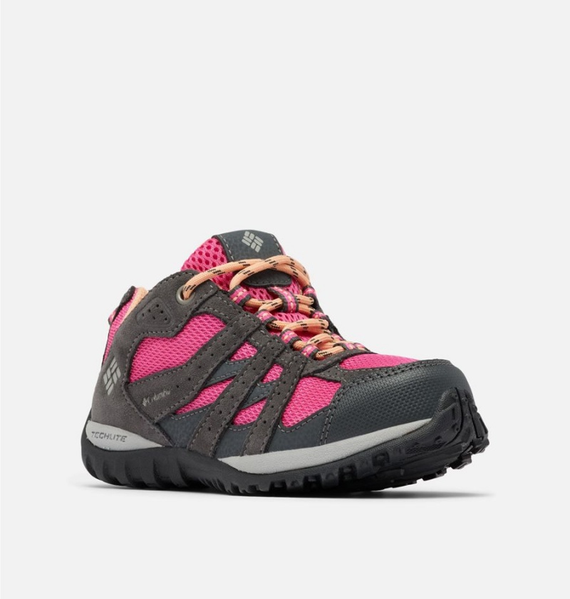 Columbia Redmond Waterproof Kids' Sneakers Pink | MSIPUZ-968