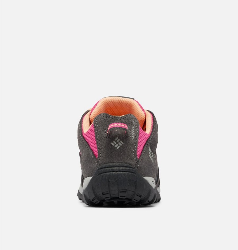 Columbia Redmond Waterproof Kids' Sneakers Pink | MSIPUZ-968