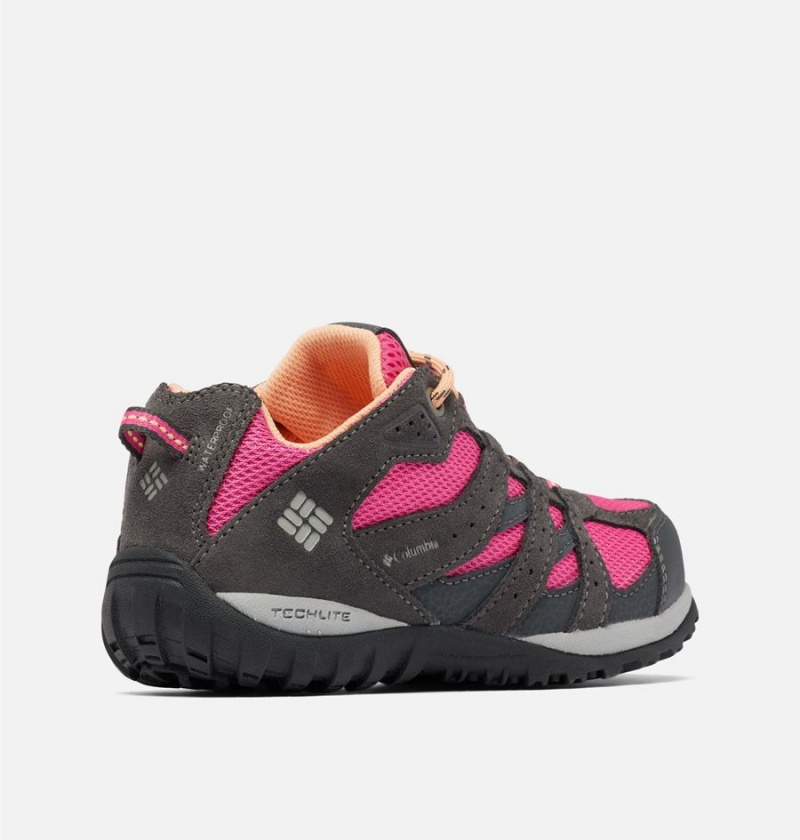 Columbia Redmond Waterproof Kids' Sneakers Pink | MSIPUZ-968