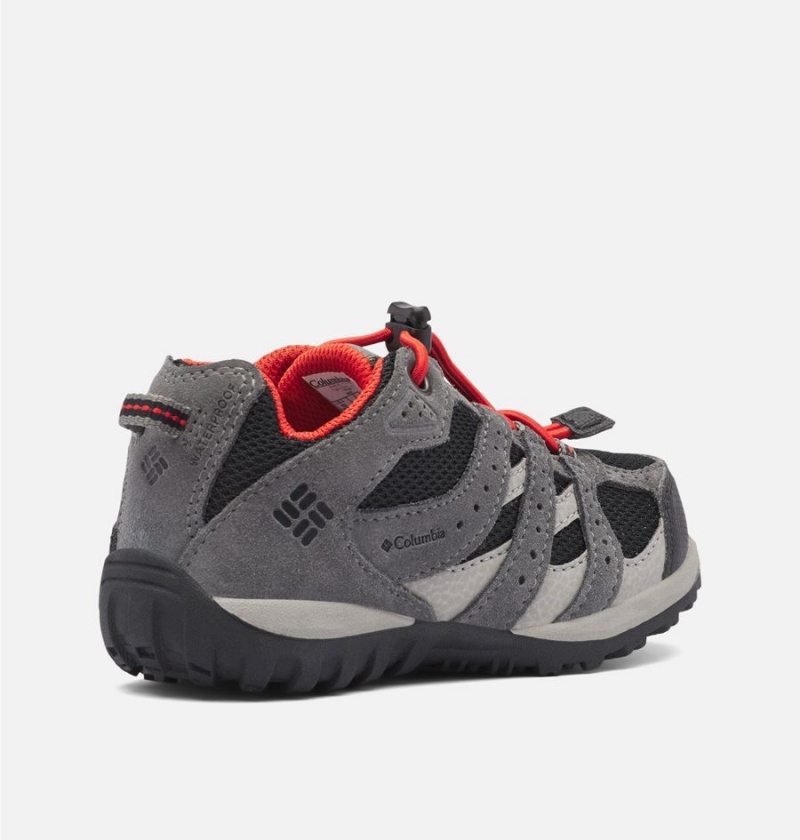 Columbia Redmond Waterproof Kids' Sneakers Black | VGWUIK-930