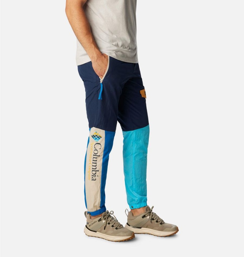 Columbia Riptide Retro Men's Pants Navy | UNOFBL-068