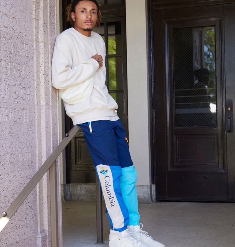 Columbia Riptide Retro Men's Pants Navy | UNOFBL-068