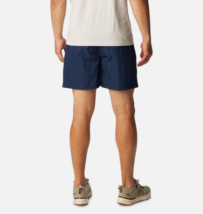 Columbia Riptide Retro Men's Shorts Navy | OIBGNS-431