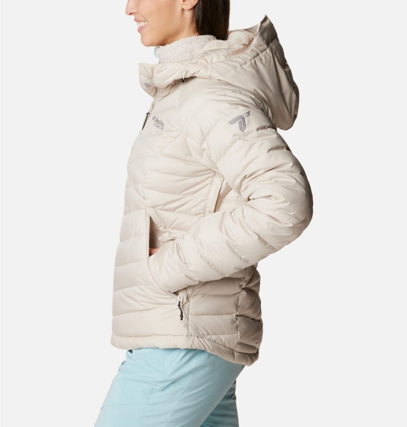 Columbia Roaring Fork Women's Puffer Jacket White | VFHNLM-135