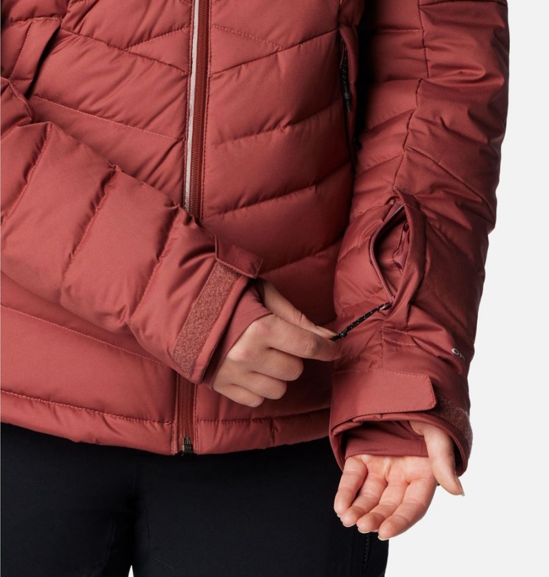 Columbia Roaring Fork Women's Puffer Jacket Red | KCOMIE-384