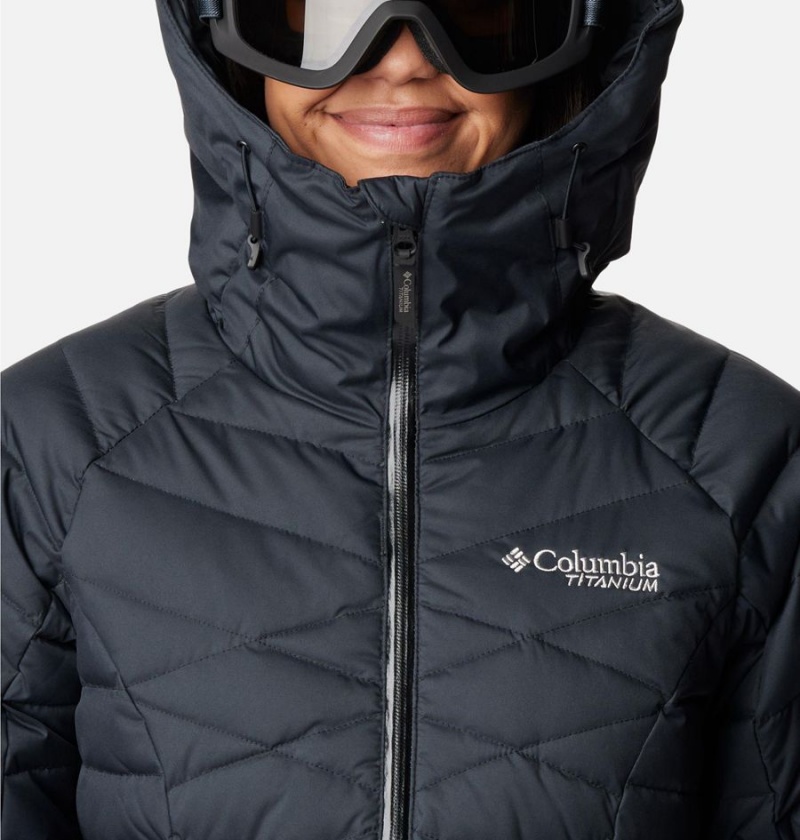 Columbia Roaring Fork Women's Puffer Jacket Black | MBCNJW-964