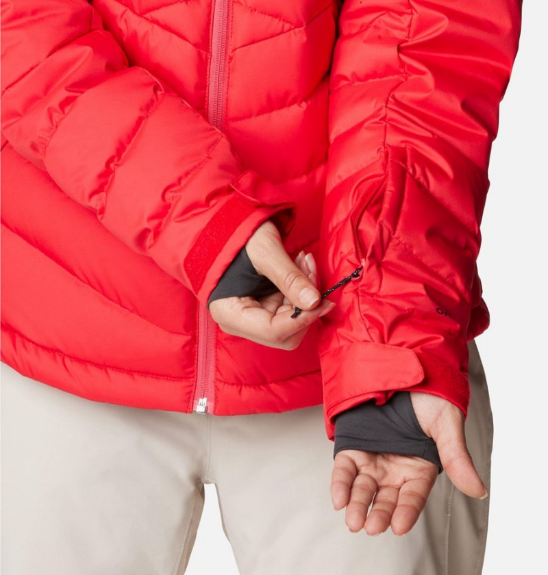 Columbia Roaring Fork Women's Puffer Jacket Red | PKXNAY-879