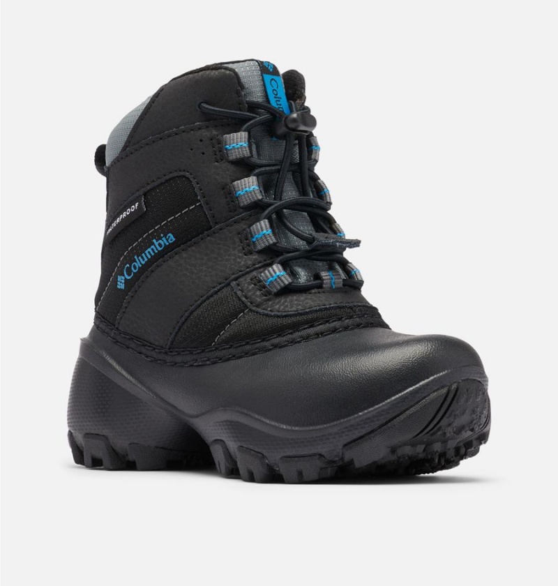 Columbia Rope Tow III Waterproof Warm Winter Kids' Boots Black | JEUNSG-360